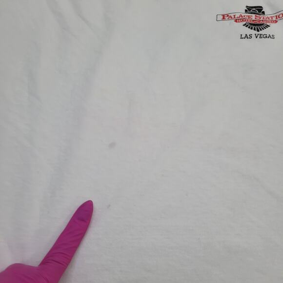 Vintage Hippo Money Shirt Large 22x24 Palace-Station - Picture 12 of 14